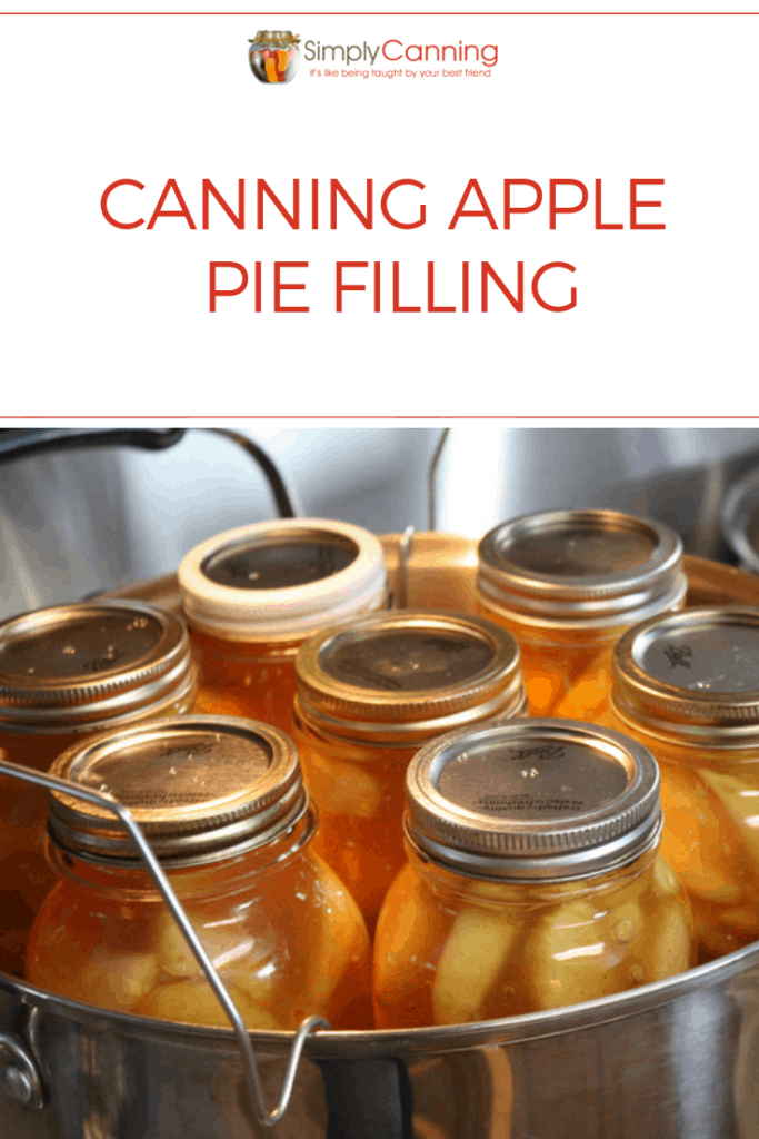 Canning apple pie filling makes for a QUICK and tasty treat!