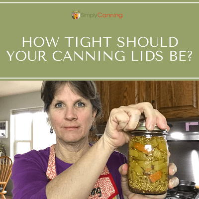 How Tight Should Canning Lid Be? What does finger tight mean anyway?!