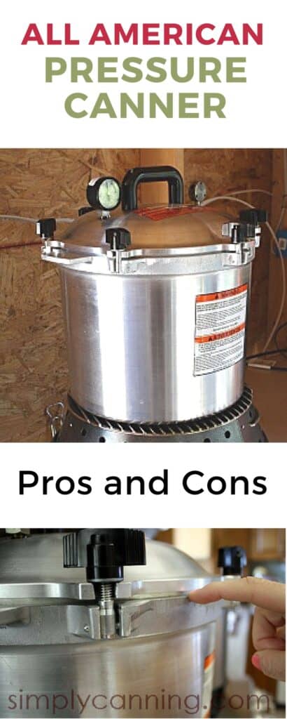 All American Pressure Cooker Canner for Home Stovetop Canning, USA Made for  Gas or Electric Stoves, 21.5 quarts