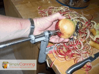 Pampered Chef Apple Peeler, Corer, Slicer How to Use Video 