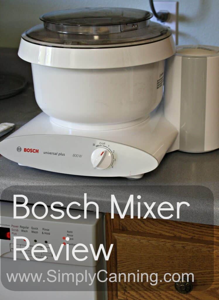 BOSCH Mixer Review - Seed To Pantry School