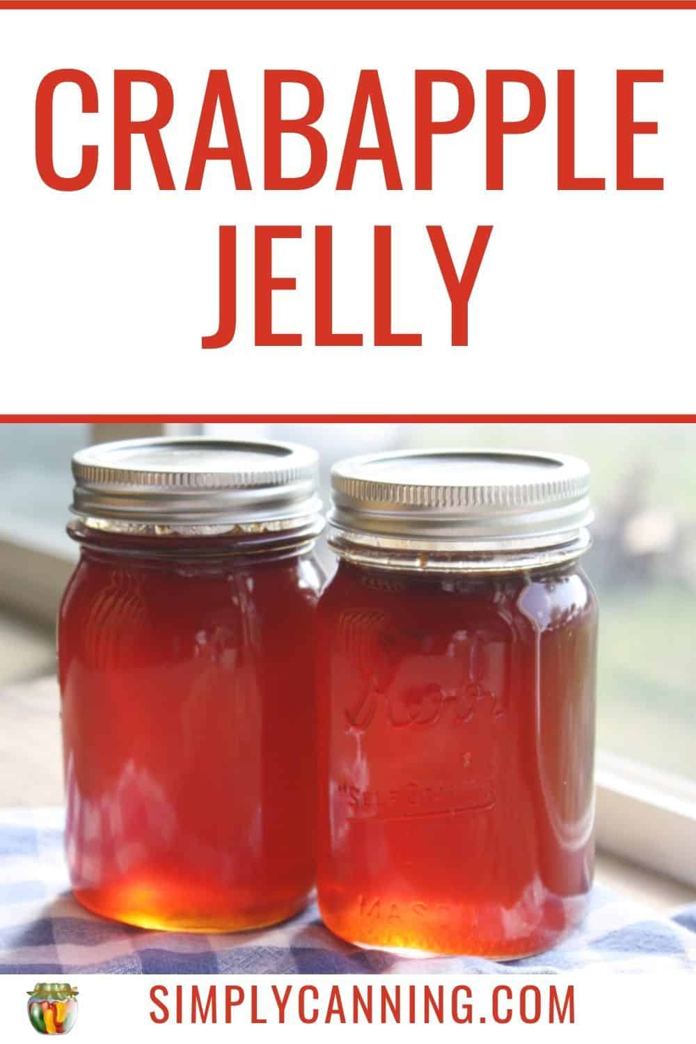 Crabapple Jelly, Easy homemade recipe with canning instructions. - Easy ...