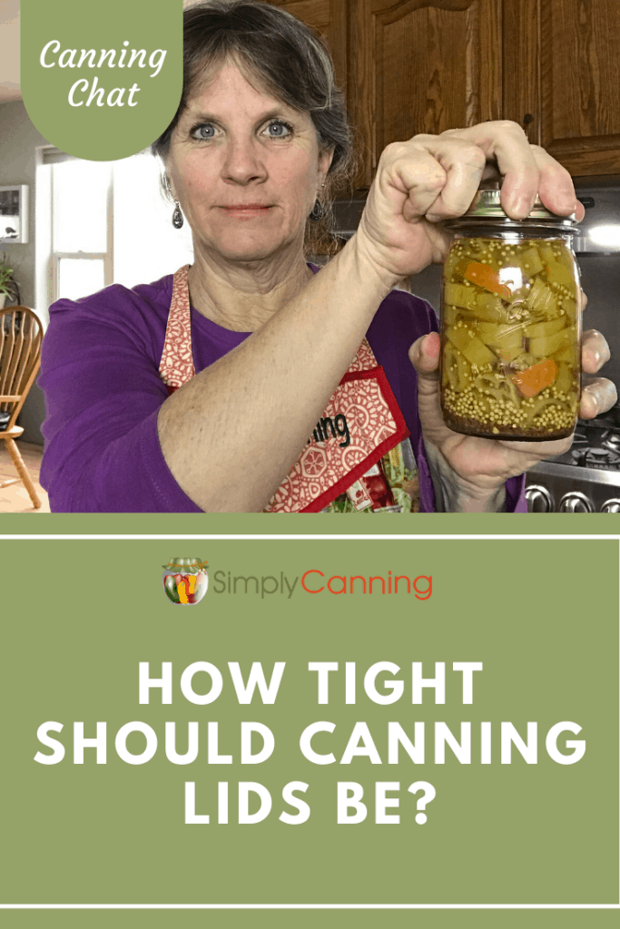 How Tight Should Canning Lid Be? What does finger tight mean anyway?!